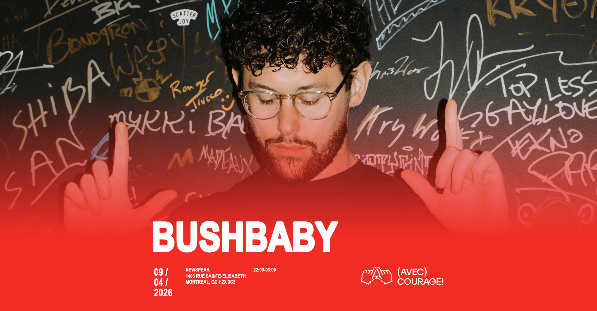 Bushbaby Concert 04 septembre 2026 Newspeak Montréal QC