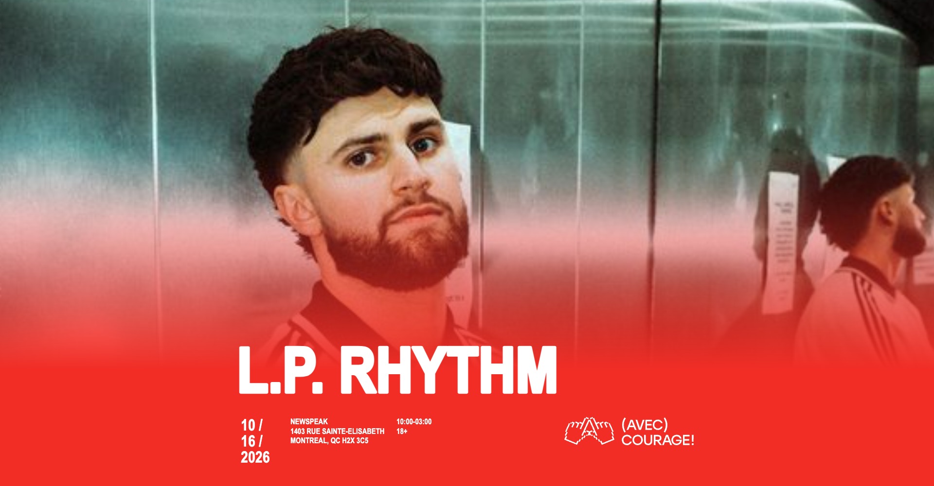 L.P. Rhythm Concert 16 octobre 2026 Newspeak Montréal , QC