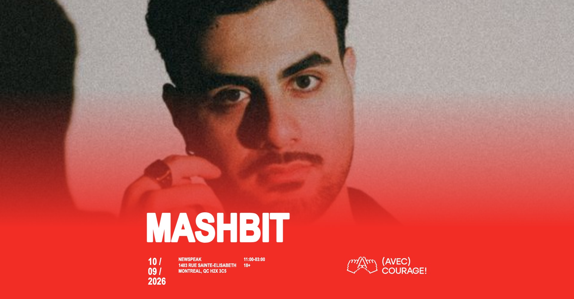 Mashbit Concert 09 octobre 2026 Newspeak Montréal , QC